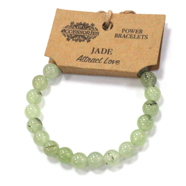 Bracelet de Puissance Jade : Attire l'Amour